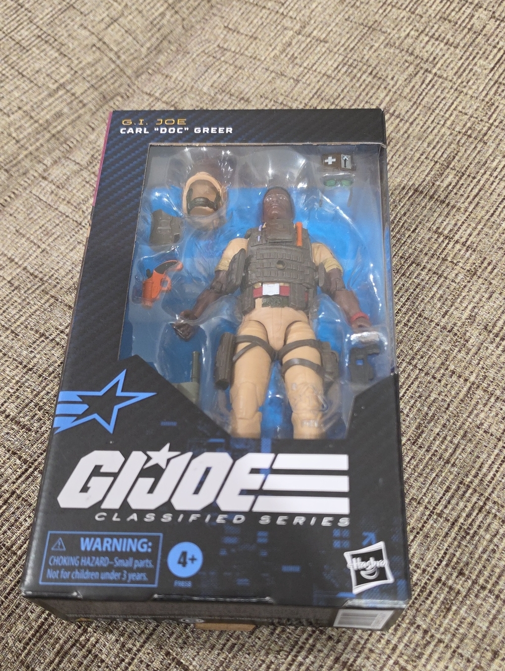 Hasbro G.I. Joe Carl "Doc" Greer Action Figure - Tan & Black